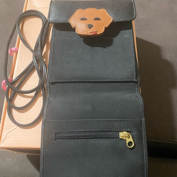 JP Ourse & CIE Black Leather
Crossbody Purse Dog, Phone - Picture 6 of 10